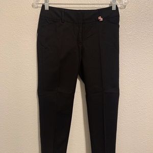 White House Black Market Black Slim Fit Ankle Pant Woman's Regular 00